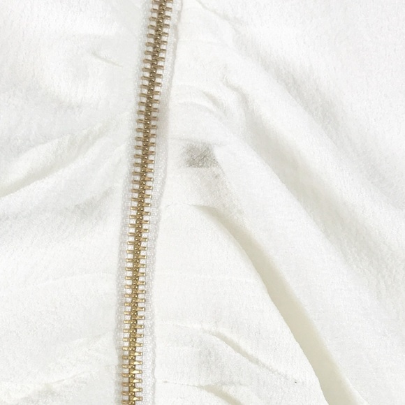 NWT‎ Dress the Population Cher Zip Maxi Dress in White Size XXS - Picture 11 of 12